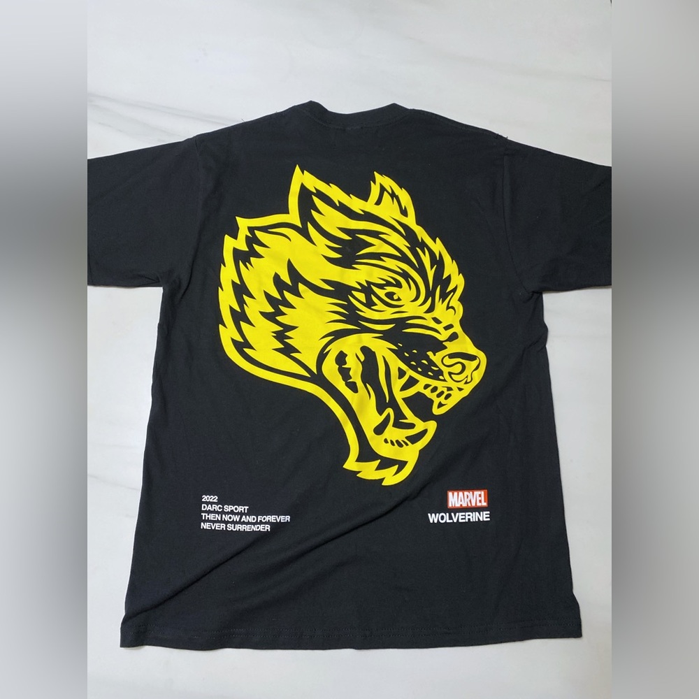 DarcSport x Marvel  - Rage Black Tee Wolverine